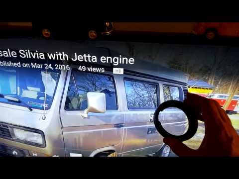Syncro Vanagon Fuel Filler Bezel Rubber Seal video 1