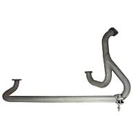 Vanagon Exhaust cross over pipe for 2+4 2.1l 2wd and Syncro