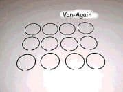 .50mm Oversized Piston Ring Set for 1.6l Diesel Vanagon