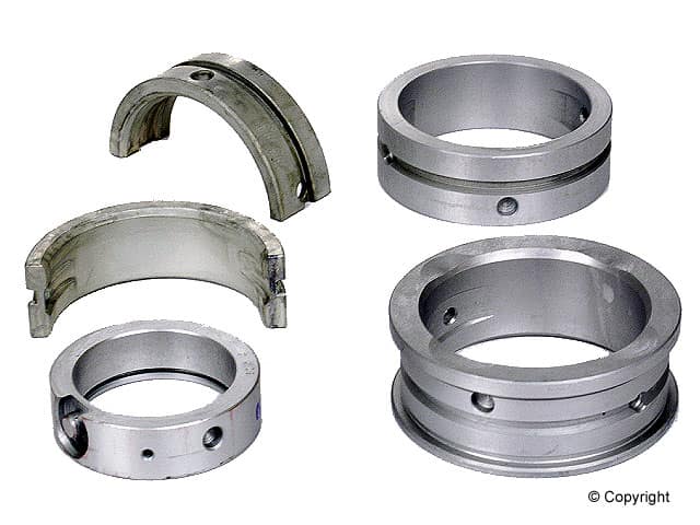 Oversized Main Bearing Set for 68-71 VW Bus Std Crank, 1mm Case, and 1mm Thrust