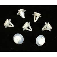 Clip, rubber bumper pad front/back original style plastic