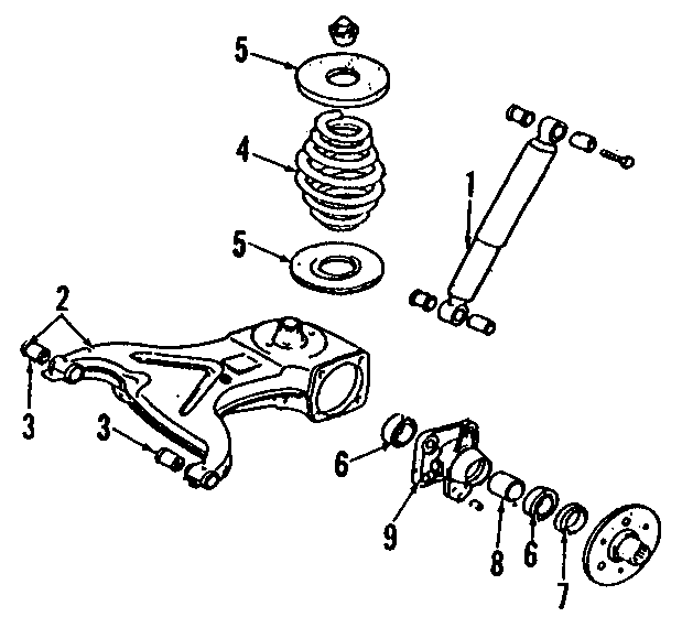 Rear Control Arm Vanagon-Right image 4
