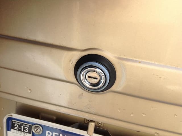 Rear Hatch Button Seal for 83-91 Vanagon image 2