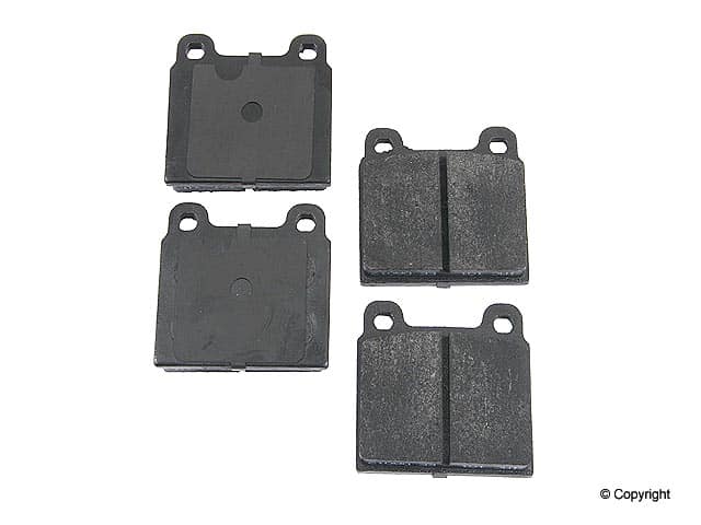 Front disc brake pad set 71-72 Bus