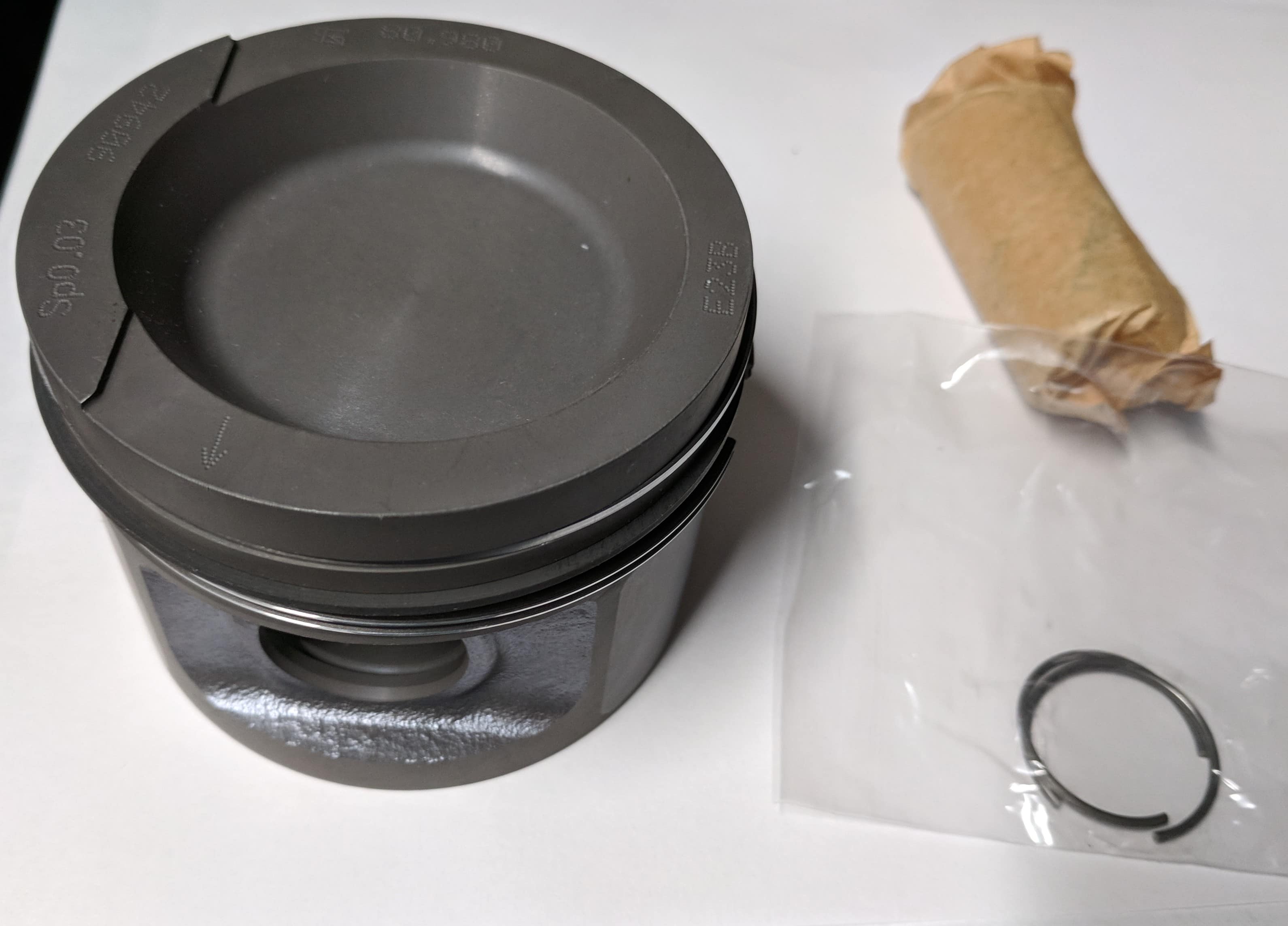 Piston with Rings for AAF 5-cylinder STD size 92-93 Eurovan gas