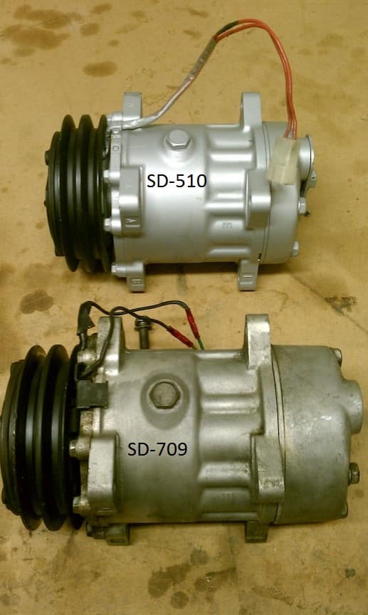 A/C Compressor SD-709 for 87-92 Vanagon image 3