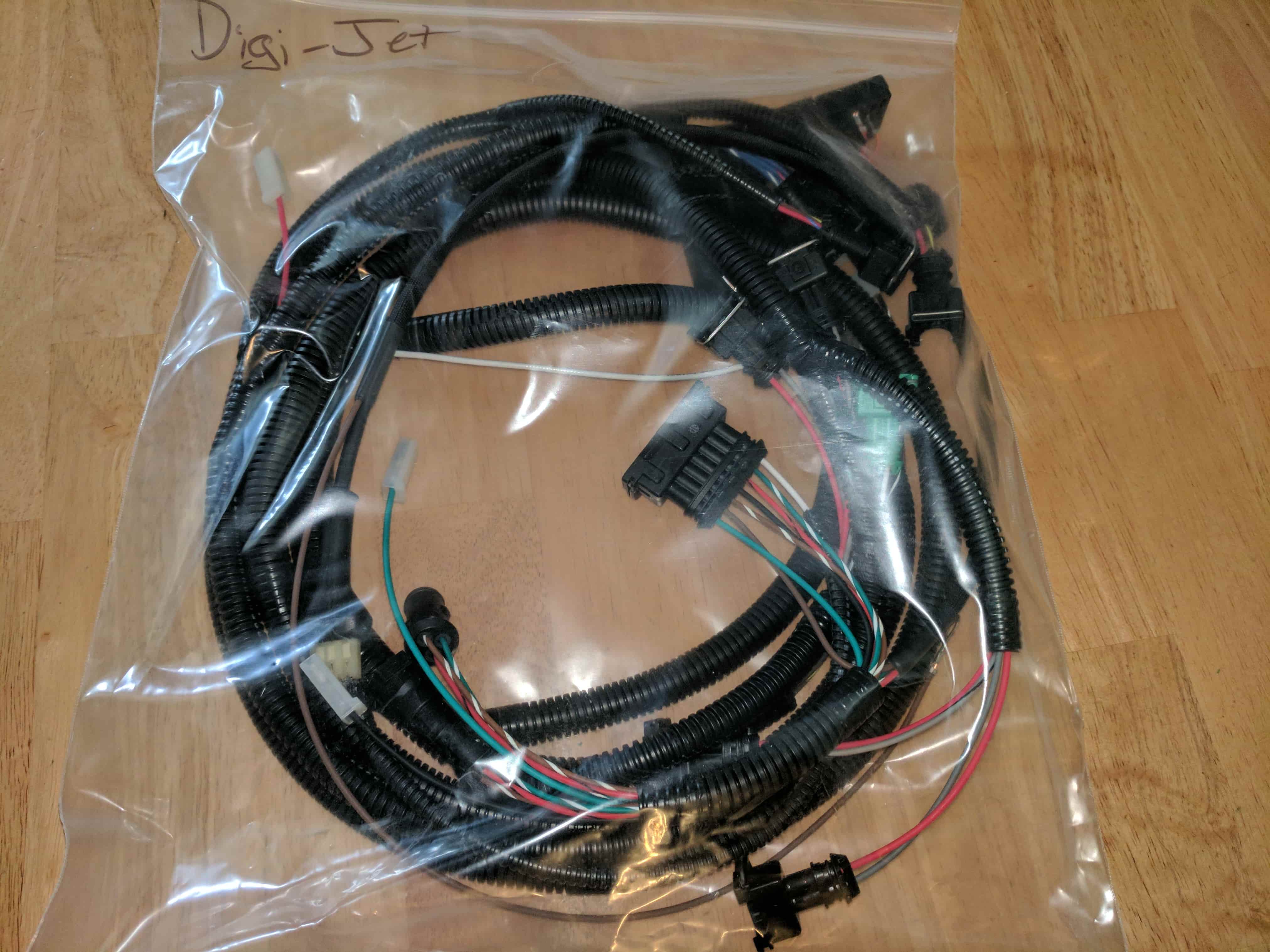 Digijet engine wiring harness 1.9l Vanagon 83.5-85