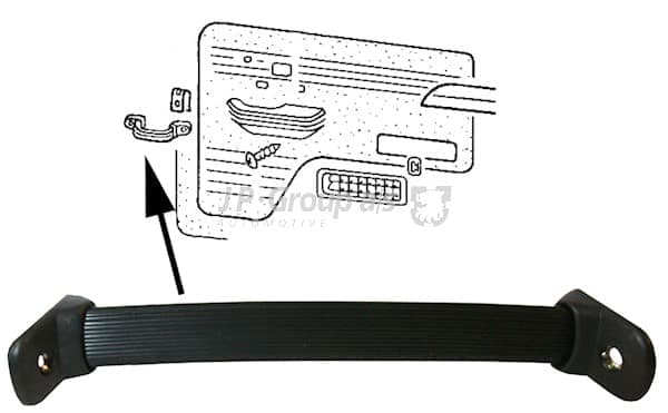 Front door grab handle for 68-79 VW Bus