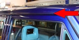 Gutter Trim for Roof - Graphite - all Vanagon