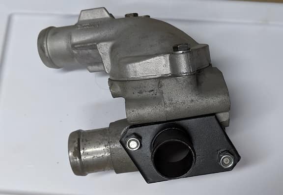 Brand New Metal Thermostat Housing Replacement Kit  for 83.5-85 Vanagon 1.9l (Aftermarket)