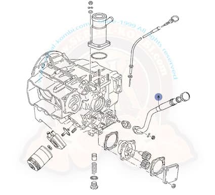 Oil Filler Pipe for Syncro Vanagon image 2