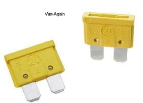 Fuse 20 Amp Yellow for 86-92 2.1L Vangon