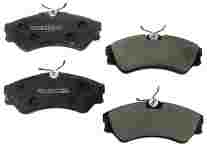 Front Brake Pad Set for Canadian Eurovan with Solid Disc 92-99