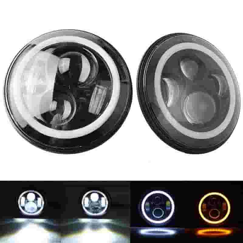 7 inch round LED Vanagon Headlight set
