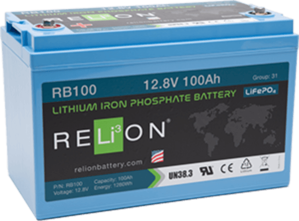 100 Amp Hour Lithium Iron Phosphate Battery