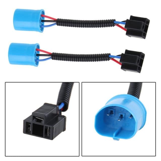 Adapter set for H4 Headlights from 9004 Vanagon Bulb