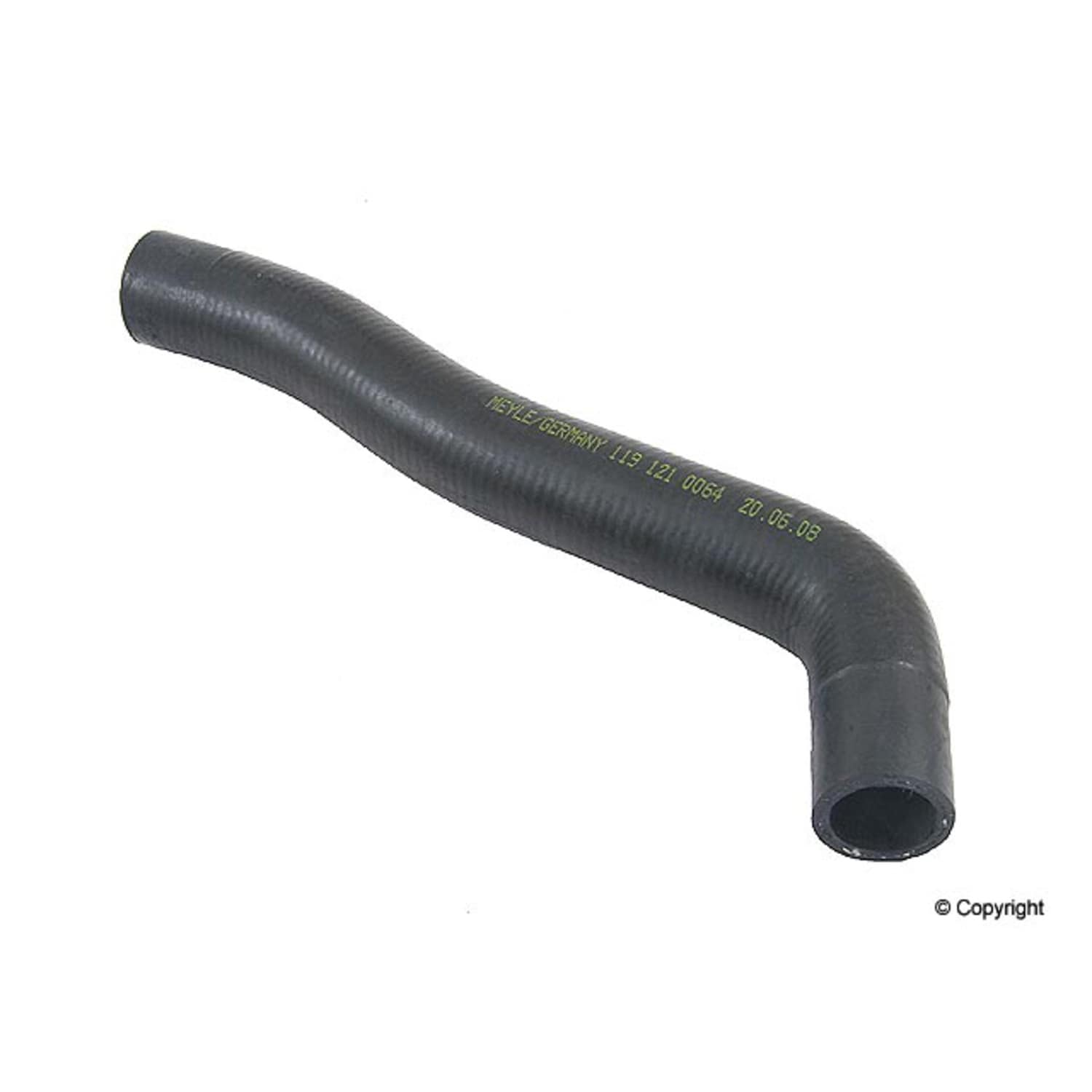Coolant Hose for Diesel Vanagon between the coolant flange and water pump