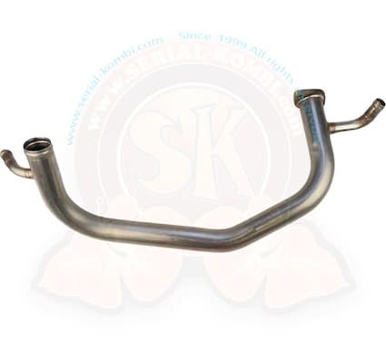 Coolant Pipe for 2.1l Vanagon from Water Pump to Thermostat Housing in Stainless Steel