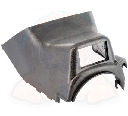 Cover trim, upper part steering column and control levers, black for all Vanagon