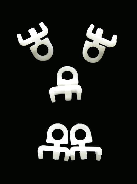 Curtain glider track locks for Westfalia Vanagon pack of 5