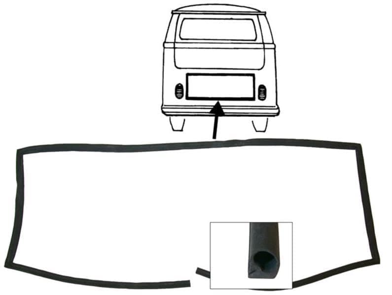 Engine Compartment Hatch Seal for 72-79 VW Bus
