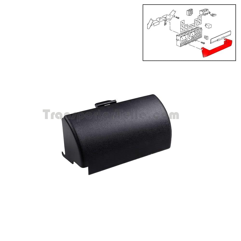 Fuse Panel Cover for all Vanagon from 86-92 in black