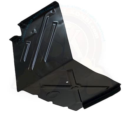 Inner rear air guide for left side on all Vanagon