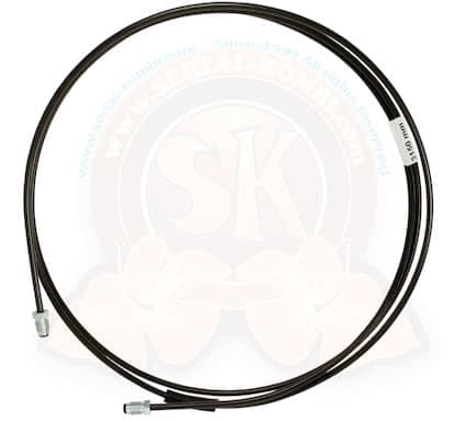Metal Clutch Line from master cylinder to rear of van on all 2wd manual Vanagon