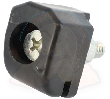Nylon guide block for middle hinge of sliding door for 63-79 VW Bus