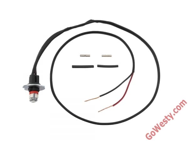 Rear Side Marker Light Socket with LED bulb