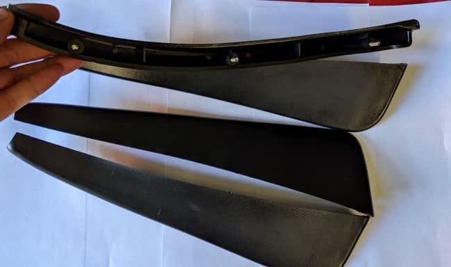 Reproduction of Syncro Vanagon Mud Flap with stock mounting points