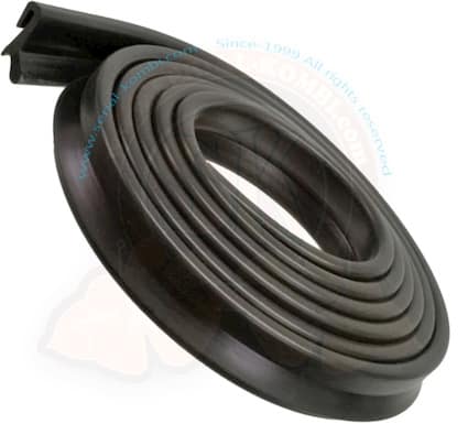 Seal for front door located near the vent wing on outer edge for all Vanagon