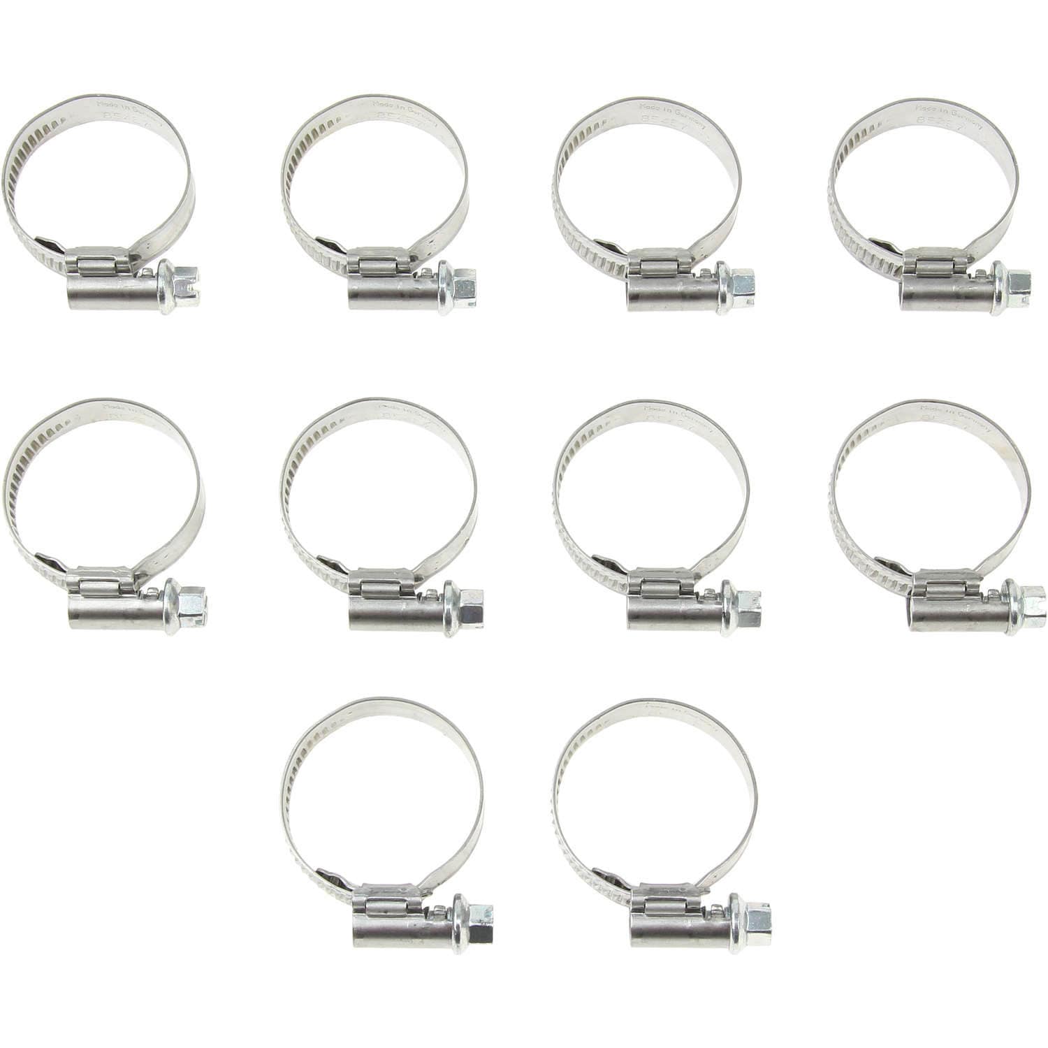 Stainless Steel Hose Clamp 20-32mm, 9mm Wide, pack of 10