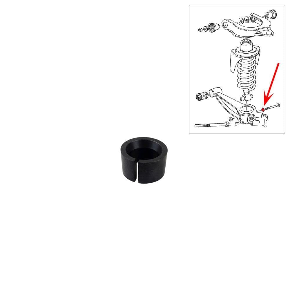 Tapered ring for front shock lower mounting bolt for all Vanagon except syncro