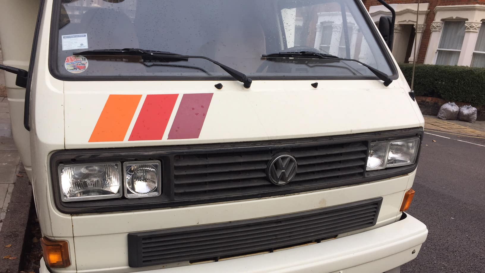 Vanagon H4 Square Headlight Kit with LED bulbs